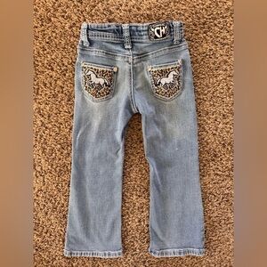 Little Girls Cowgirl Hardware Jeans